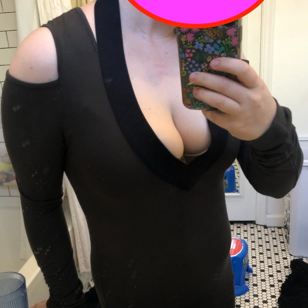 Bodycon Zero + Maria Cornejo Dress - size XS, fits up to medium - GUC